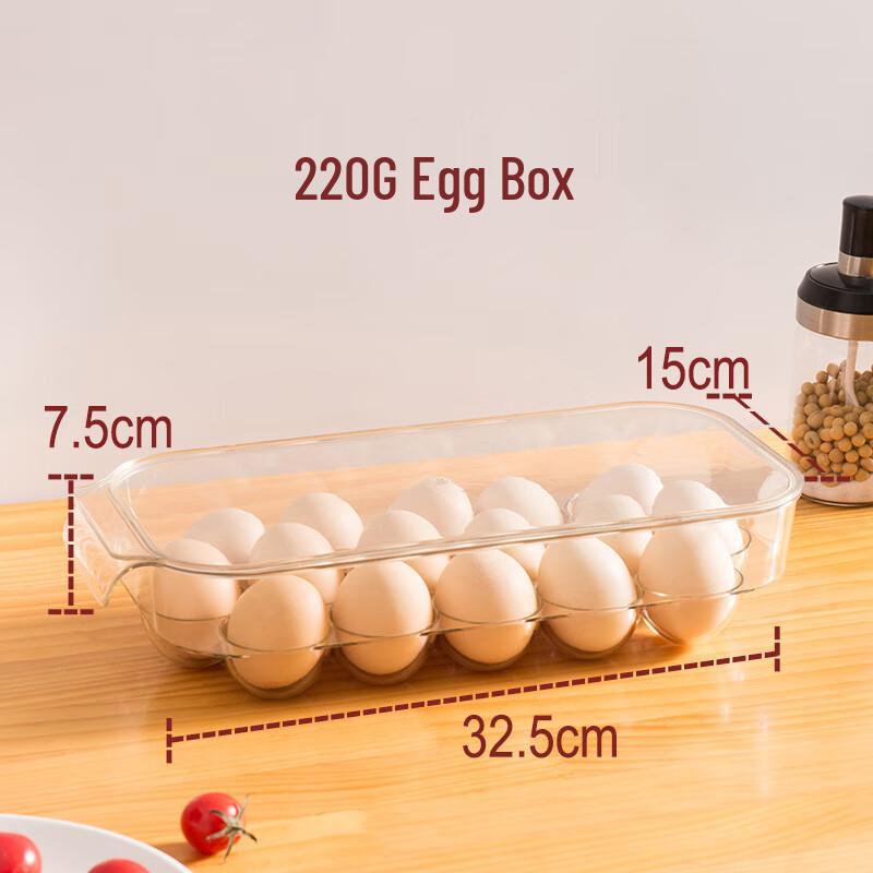 Wutuo Divided Refrigerator Egg Storage Box