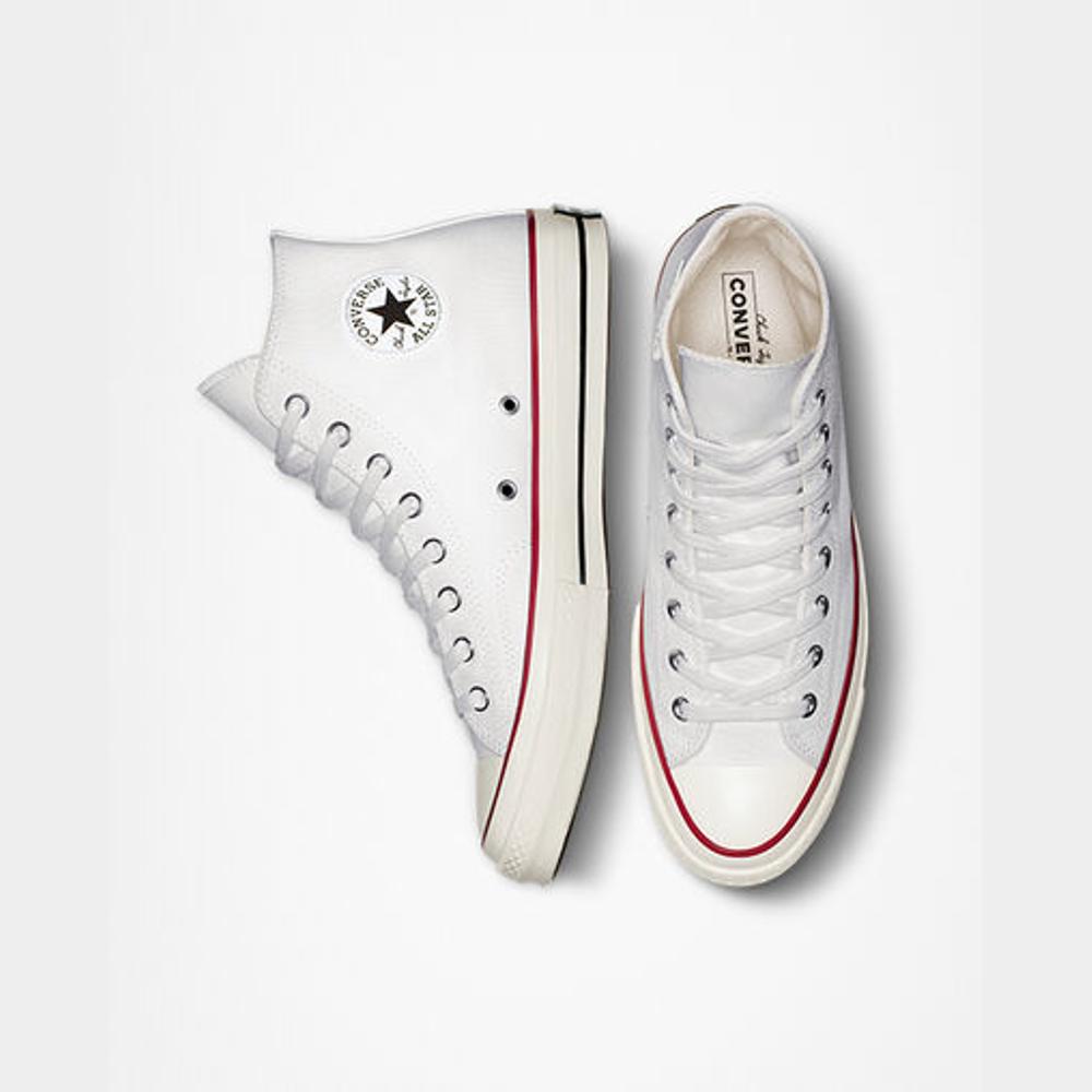 Sneakers Converse Blanc Vintage Canvas High Version