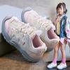 Girls Shoes Autumn 2025 New Children's Mesh Sports Dad Shoes Medium Older Girls Princess Soft-soled Casual Shoes