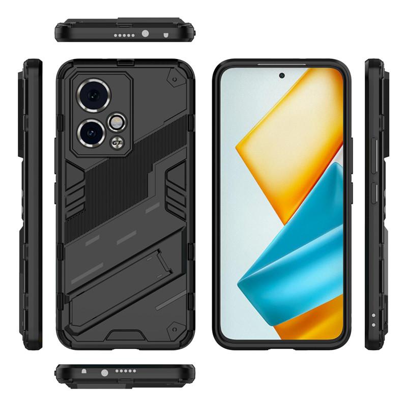 For Honor 90 GT 5G Case Honor 90 GT 5G Cover Shockproof TPU Armor PC Silicone Holder Protective Phone Back Cover Honor 90 GT 5G