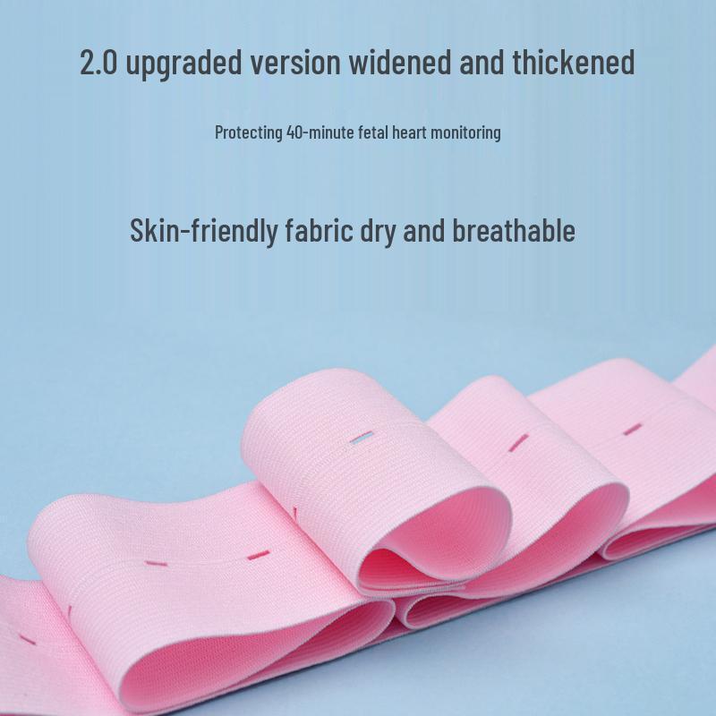 BOGO Fetal Heart Monitor Belt for Pregnant Women - 2-Pack Universal Prenatal Checkup Straps