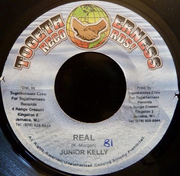 

7inch Record JUNIOR KELLY - Real NONE Togetherness Re Jamaica Reggae, Ska & Dub Used