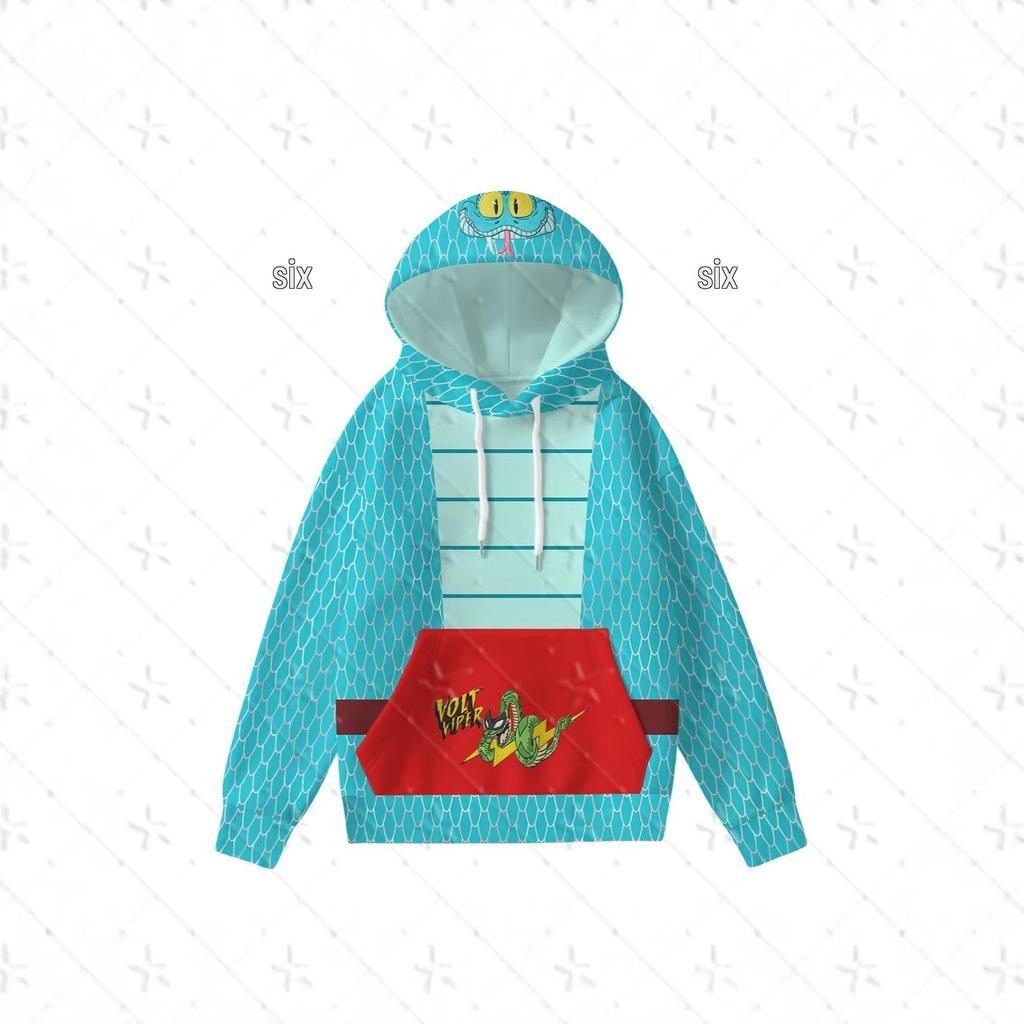 Bluza z kapturem dla dzieci Zootopia Wąż Gary