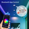 Tuya Smart Bluetooth LED Downlight 220V 10W Ceiling Lamp RF 2.4G Remote Group Control Bedroom Living Room Dimmable Down Light