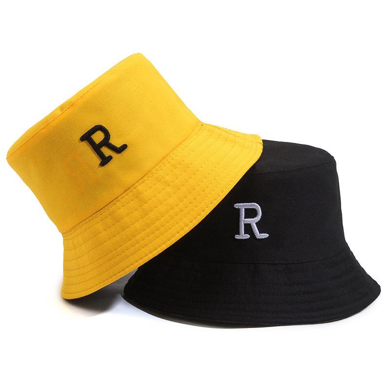 Double-sided Sun Hat Women's UV Protection Sun Protection Hat Letter Embroidery Outdoor Face Cover Sun Hat Shows Small Face