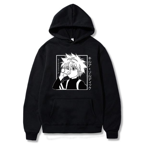 New Day Manga Printed Hooded Sweater