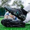 Hip-Top-Fußballschuhe für Herren/Damen AG-Socken mit langen Nägeln, Trainingsschuhe für Kunstrasen-Fußballwettkämpfe für Studenten
