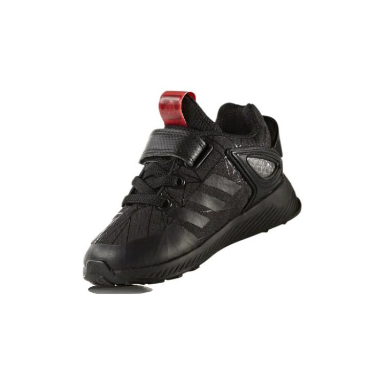 Adidas Rapida Run Slip Resistant Durable Lightweight Low Top Running Shoes Baby Sneakers Black S81130