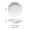 Ginkgo Ceramic Deep Dish Plate
