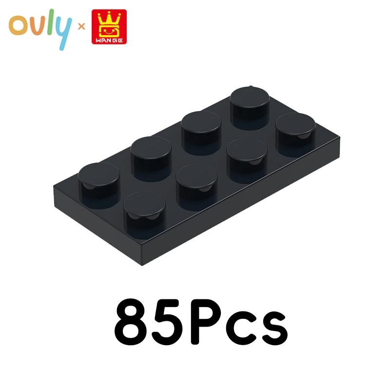 WANGE 4*2 Building Blocks 85Pcs Small Compatible Bricks 8-Hole Low Elements Accessories MOC DIY Bulk Kids Toy No.3020