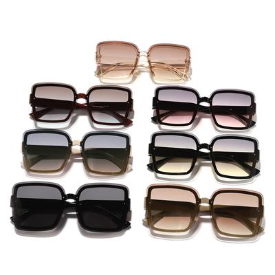 Vintage Square Sunglasses For Women Men Rectangle Sun Glasses Female Big Frame Eyewear Sunglasses for Male Female Eyeglasses