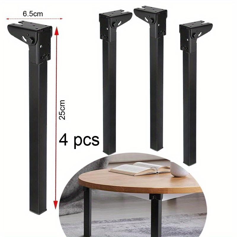 4pcs Folding Table Legs Heavy Duty Metal Hairpin Table Legs Set Folding Furniture Legs