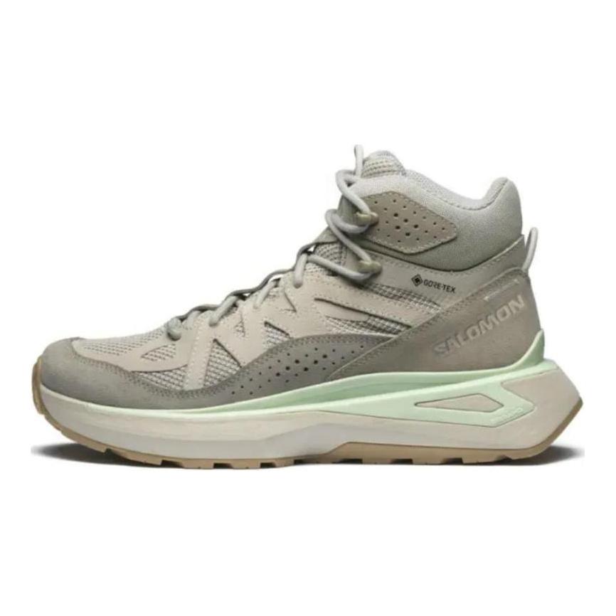 SALOMON ODYSSEY ELMT Antideslizantes Y Resistentes Al Desgaste Impermeables Zapatillas de Running de Caña Media Unisex Color Gris Sílex 475901