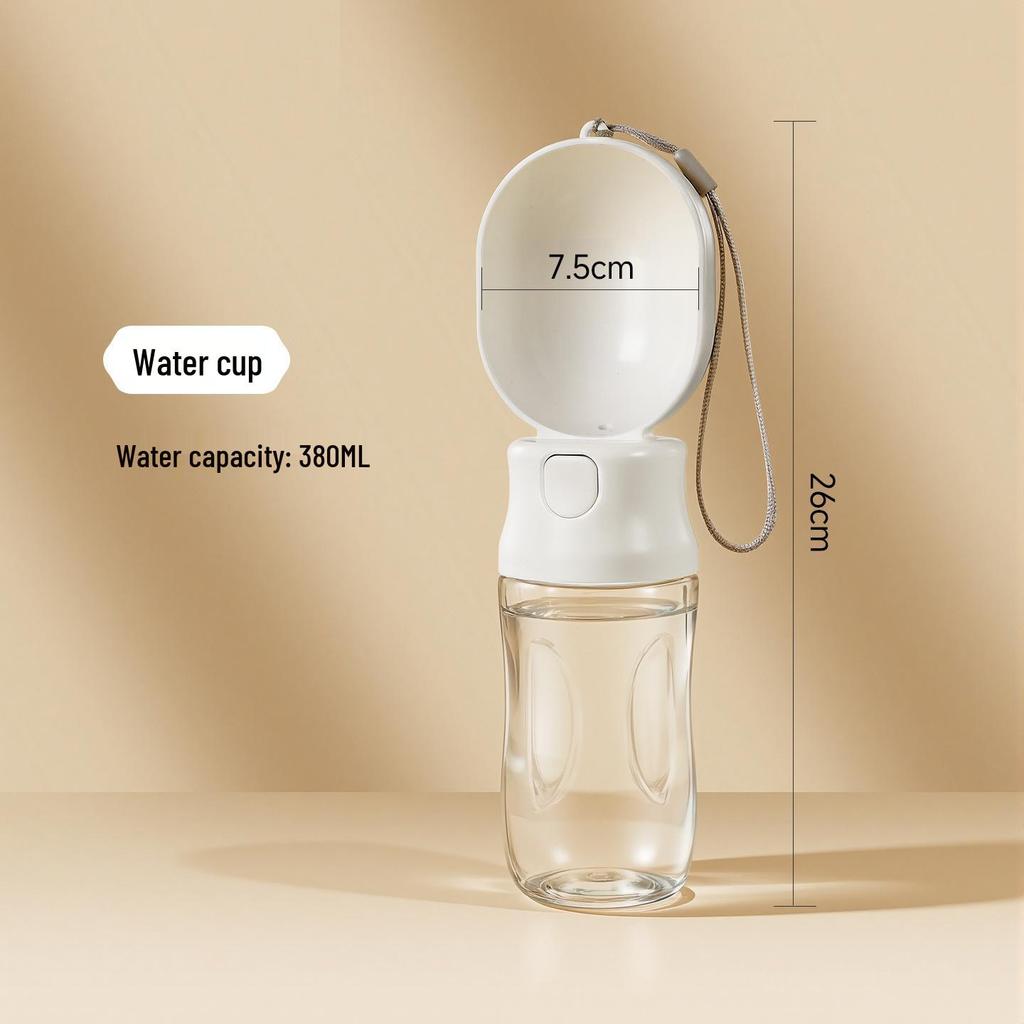 Portable Pet Companion: Leak-Proof Outdoor Water & Food Feeder for Dogs