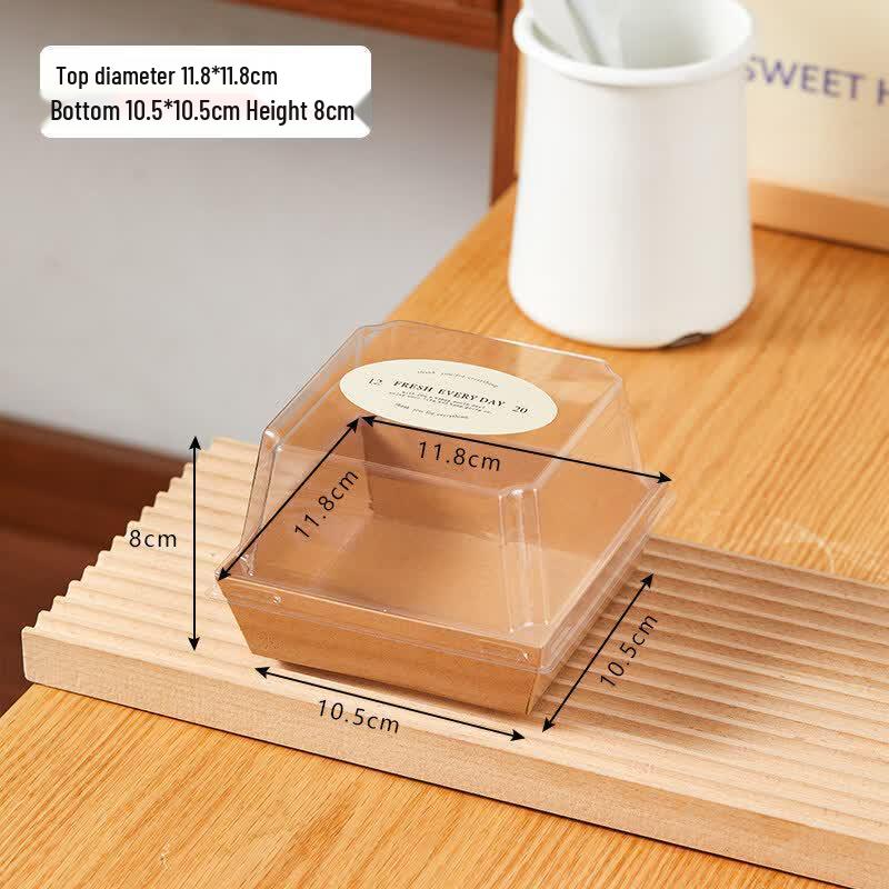 Cake Slice Packaging Box