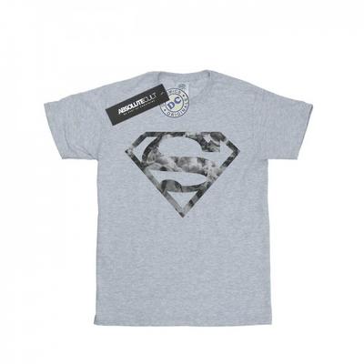 Boys Superman Marble Logo T-Shirt