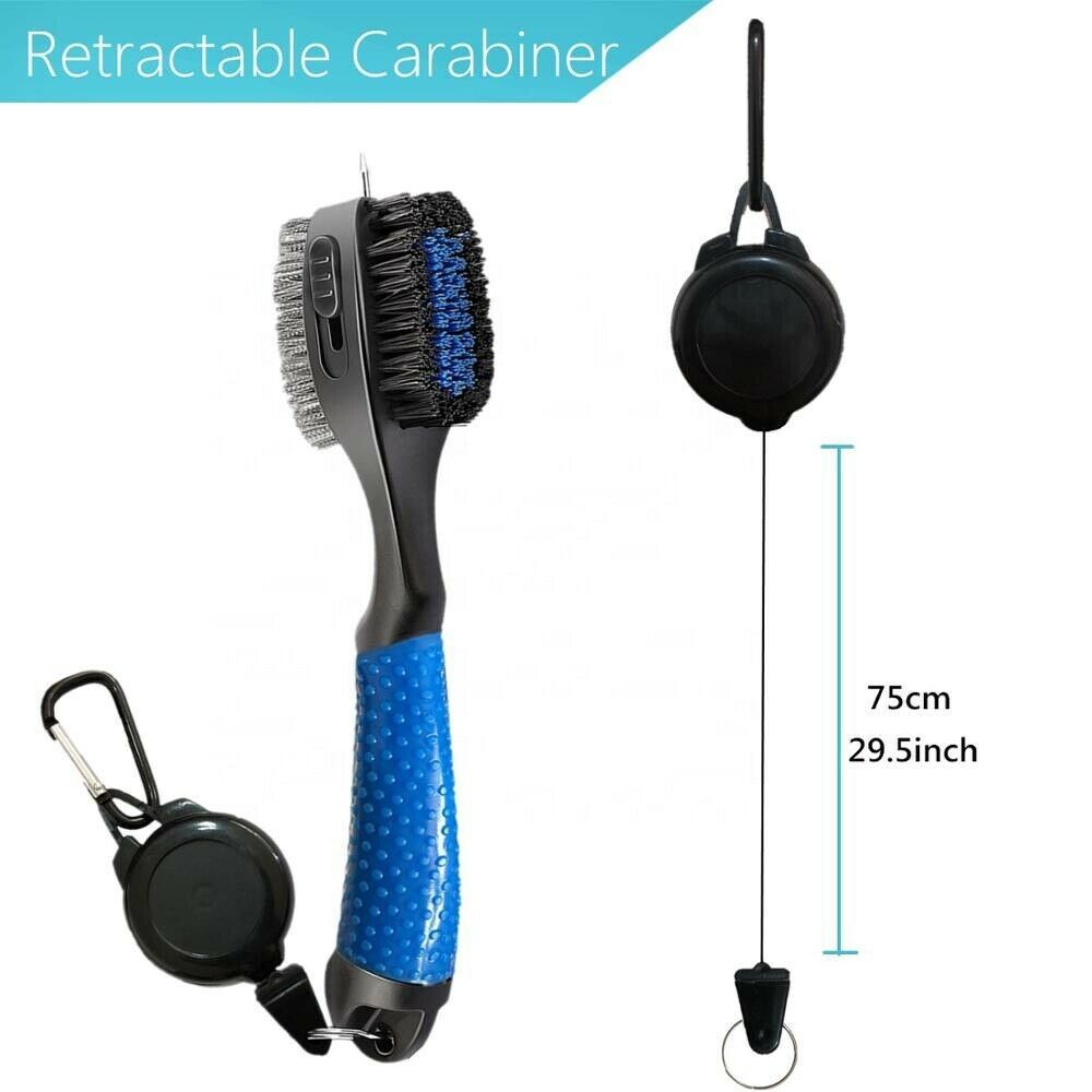 Narzędzie Golf Sprzęt Sportowy Ostrzałka Narzędzie Szczotka do Kijów Golfowych Wysuwany Czyścik do Rowków Akcesoria Golfowe