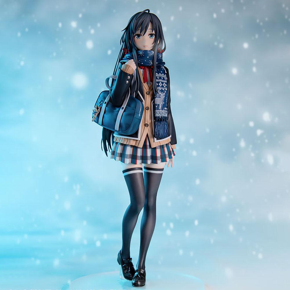 Figura Anime Yukinoshita Yukino Action Figure modello Yukinoshita Yukino Decora Collect Figura Ragazze Uniforme Scolastica JK Bambola Regali