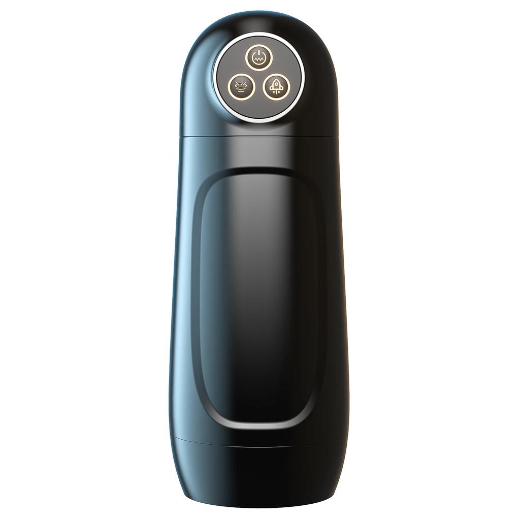 Automatic Thrusting Rotation Male Masturbator Sucking Licking Vacuum Penis Pump Realistic Textured Pocket Pussy Sex Toys for Men