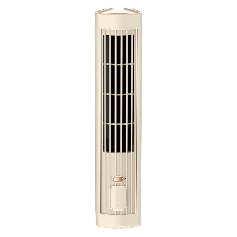 2026 Bladeless Tower Fan: Silent Multifunctional Fan for Home, Office, Dorm 9x9x32 cm