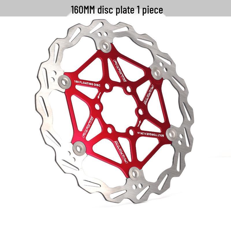 Plaquettes de Frein Flottantes pour Disque de VTT et Vélo Électrique - Rotor 160/180mm Équipement de Cyclisme
