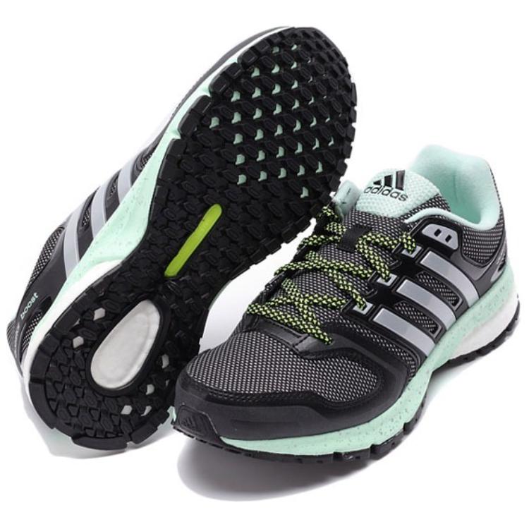 Adidas Boost Bequeme Vielseitige Rutschfeste Langlebige Low-Top Laufschuhe Damen Sneaker Schwarz Petrol S31668