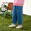 Soft Denim Kids' Jeans - Durable, Wear-resistant, Trendy Baby Pants for Spring and Autumn