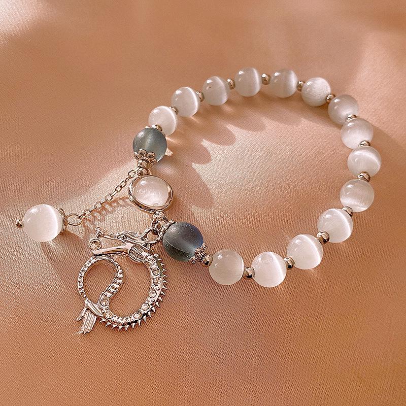 2024 Hot-Selling Women's Luxury Natural Stone Beaded Bracelet - Ethnic Chinese Style