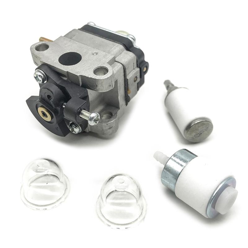 Carburetor with Fuel Line Fuel Filter Air Filter Adjustment Tool Compatible for RY252CS RY251PH 75306258A Trimmers
