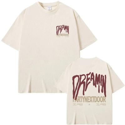 Tricou cu imprimeu grafic Partynextdoor Dreamin Rapper Bărbați Femei Hip Hop Tendință Modă Tricouri Bărbați Vintage Supradimensionat Streetwear