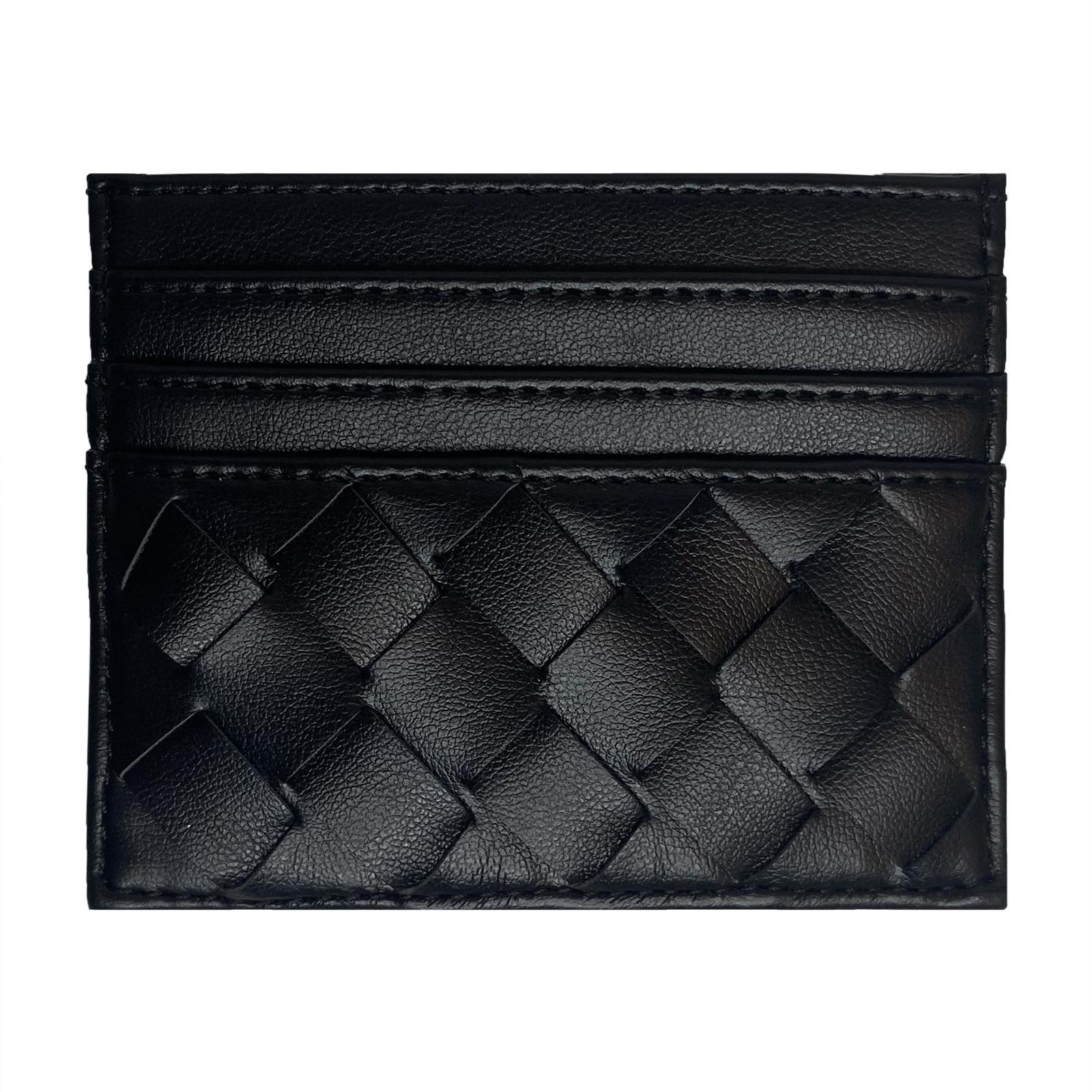 

Флуоресцентный зеленый женский тканый держатель для карт с несколькими отделениями 4.3*3.3 cm