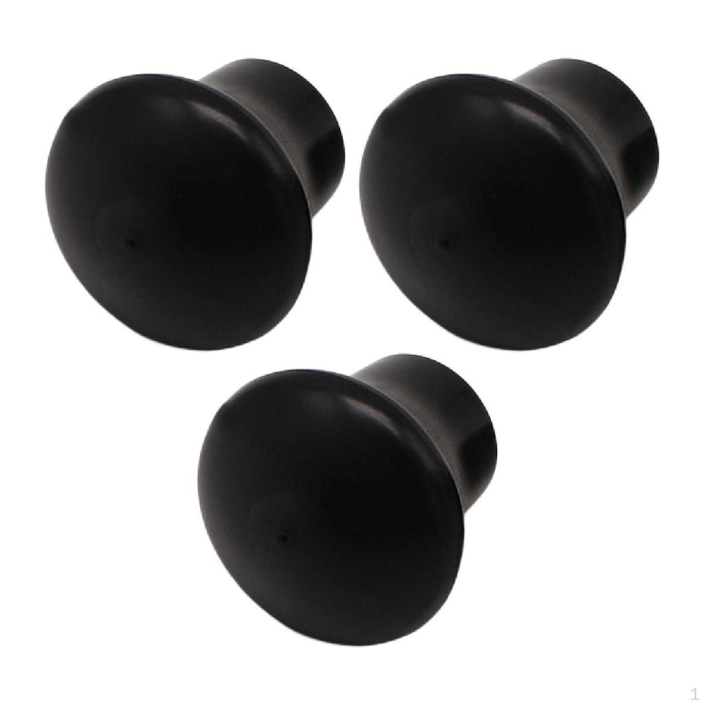 3 Pack Drum Feet Covers for Cymbal Stands Accessories