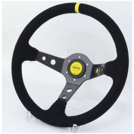 New steering, handle body MOMO 14 inch competition refurbished steering wheel yellow
