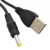 1pc USB Male To 4.0 X 1.7mm 4.0*1.7 Male Power Charge Cable for Sony PSP