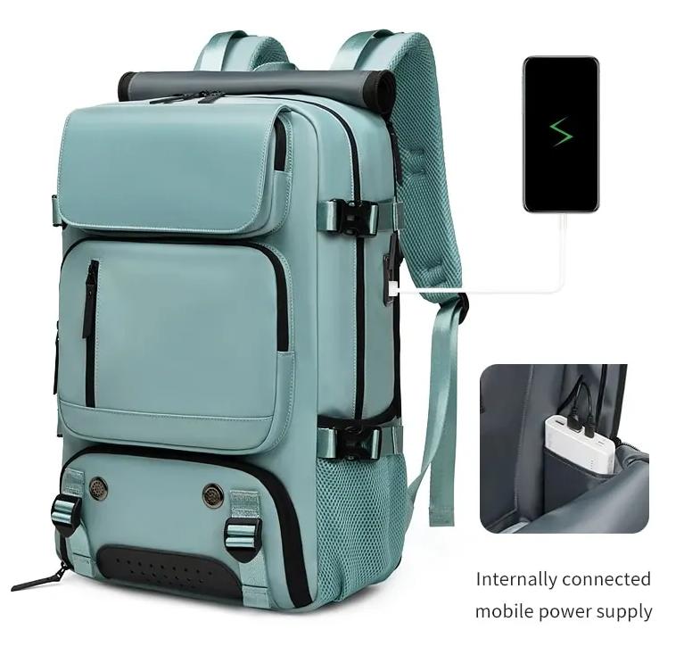 Outwalk New 3 In 1 Unisex Fashion Backpack Large Capacity Outdoor Travel Backpack 15.6.16 Inch Multifunction Laptop Backpack