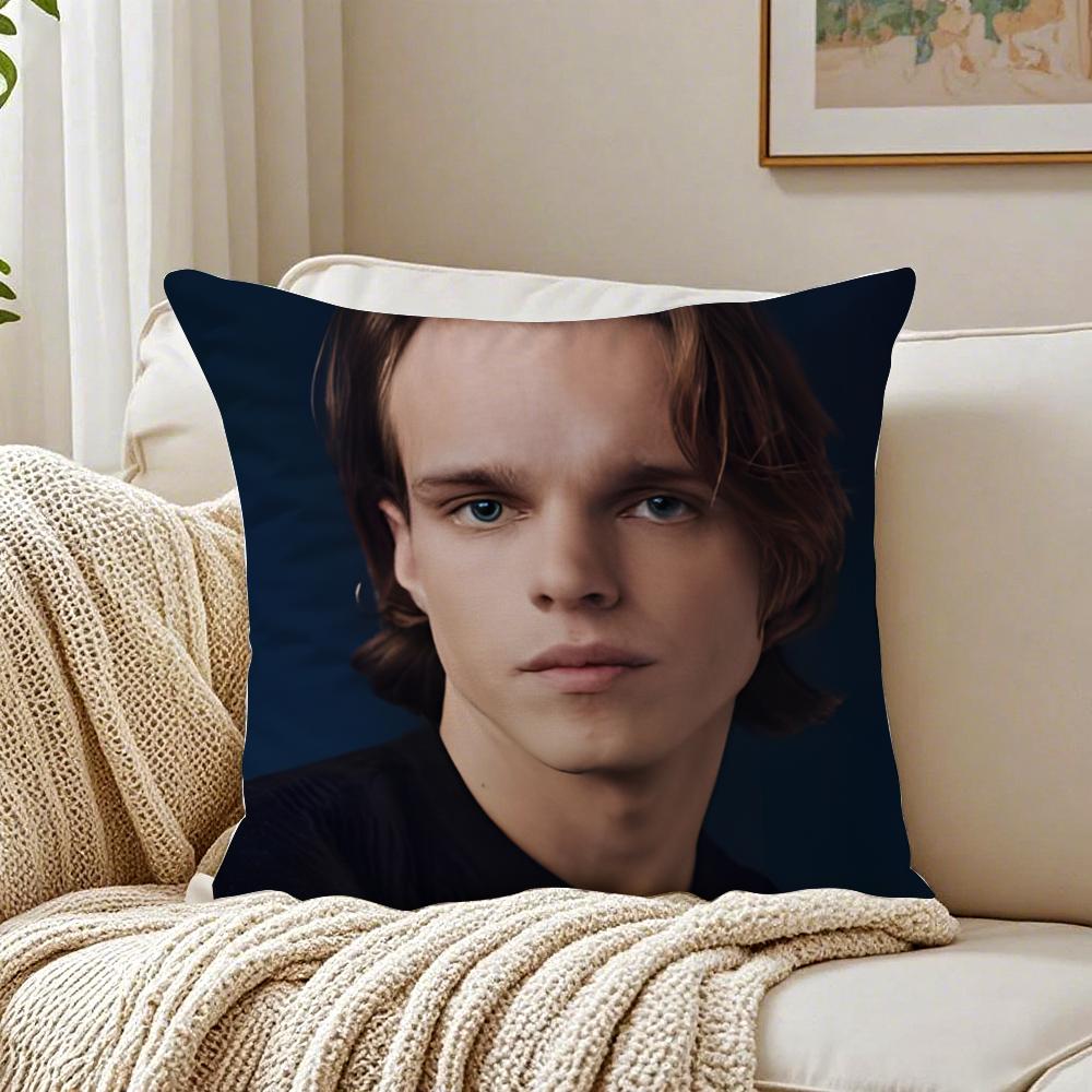

FFinn Bennett Cushion Cover Linen Pillowcase Soft for Sofa Bed Home Room Decor 30x30cm