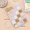 Artificial pearls Clay Beads Bracelet Making Kit Polymer Clay Beads Kit with Charms for Jewelry Making Crafts Birthday Gifts