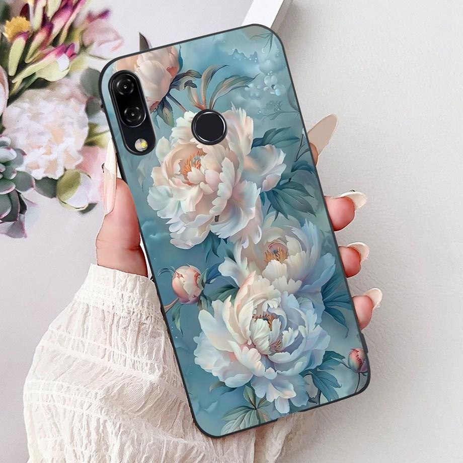 Luxury Matte Silicone Soft Case For ASUS ZENFONE 5 8 3 ZE620KL ZE520KL ZB602KL ZB601KL ZS590KL Capa Flower Loving Heart Funda