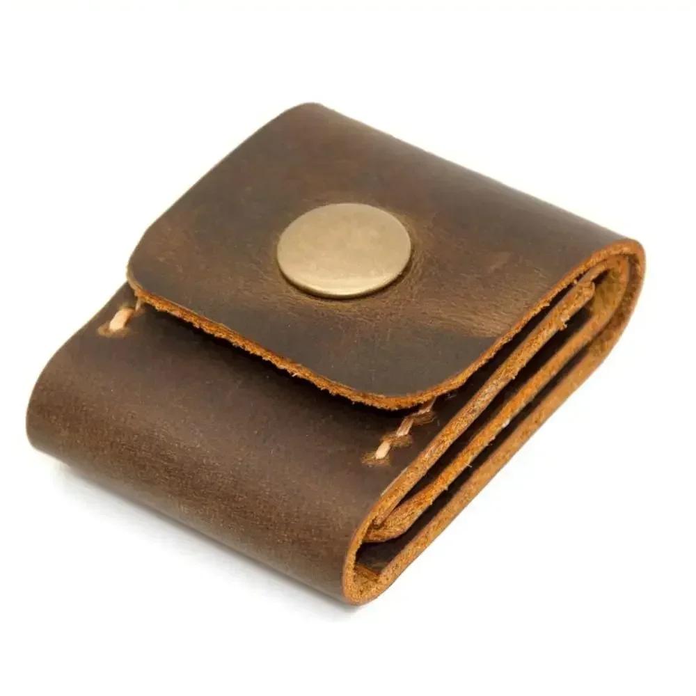 

Чехол для медиаторов из ПУ кожи, чехол-кошелек для хранения медиаторов, коробка большой вместимости, прочный держатель для медиаторов, подарок коричневый