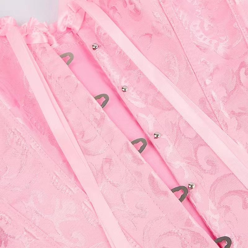 Elegants retro korsete tiesas stilā: Vēdera kontroles bustjē kāzu kleitas formētājs