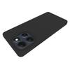 For Motorola Moto G86 Power 5G Case Soft Matte Back TPU Black Phone Cover (Large Cutout)