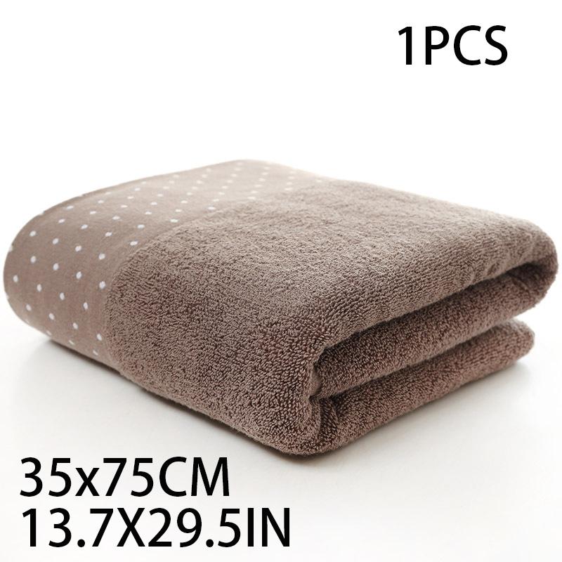 Household Pure Cotton Towel Quick Drying Super Soft Super Absorbent Thickened Adult Absorbent Bath Towel Couple's Large Towels