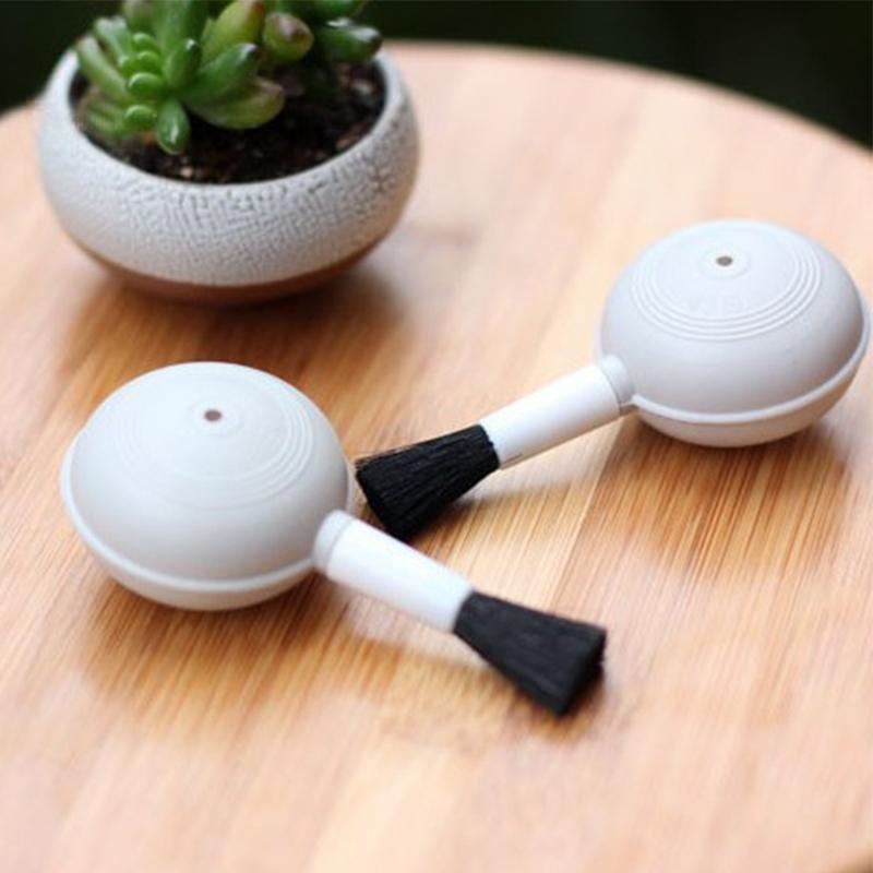 2 In 1 Computer Keyboards Portable Practical Dust Remover Camera Lens Removable Succulent Cleaning Mobile Phone Air Blower Brush