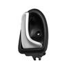 2Pcs Car Interior Internal Door Handle Chrome Plated Left Right Door Handle For Renault Clio 2000-2009 2/3-4/5