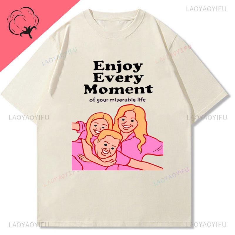 

Joan Cornella TShirt Spanish Black Humor Funny Cotton Printed Tee Satirical Cartoon Unique Clothing Camisa Novelty Trend Tees 4XL