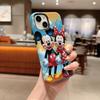 Disney phone case, double-layer protective cover, suitable for iPhone X/XS/SE/7/8/11/12/13/14/15/16/17 Pro Max Plus