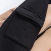 Men Hooded Jacket Autumn Winter Zip-up Hoodie Multi-Pocket Fleece Lined Sweatshirt Jacket for Daily