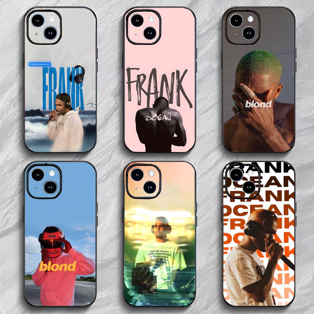 Einzigartiger R&B-Sänger F-Frank Ocean Handyhülle Handyhülle Weiche Verpackung Leicht Für iPhone17 16 15 14 13ProMax