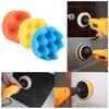 31Pcs Sponge Polishing Waxing Buffing Pad Kit Compound Auto Car W/ Drill Adapter