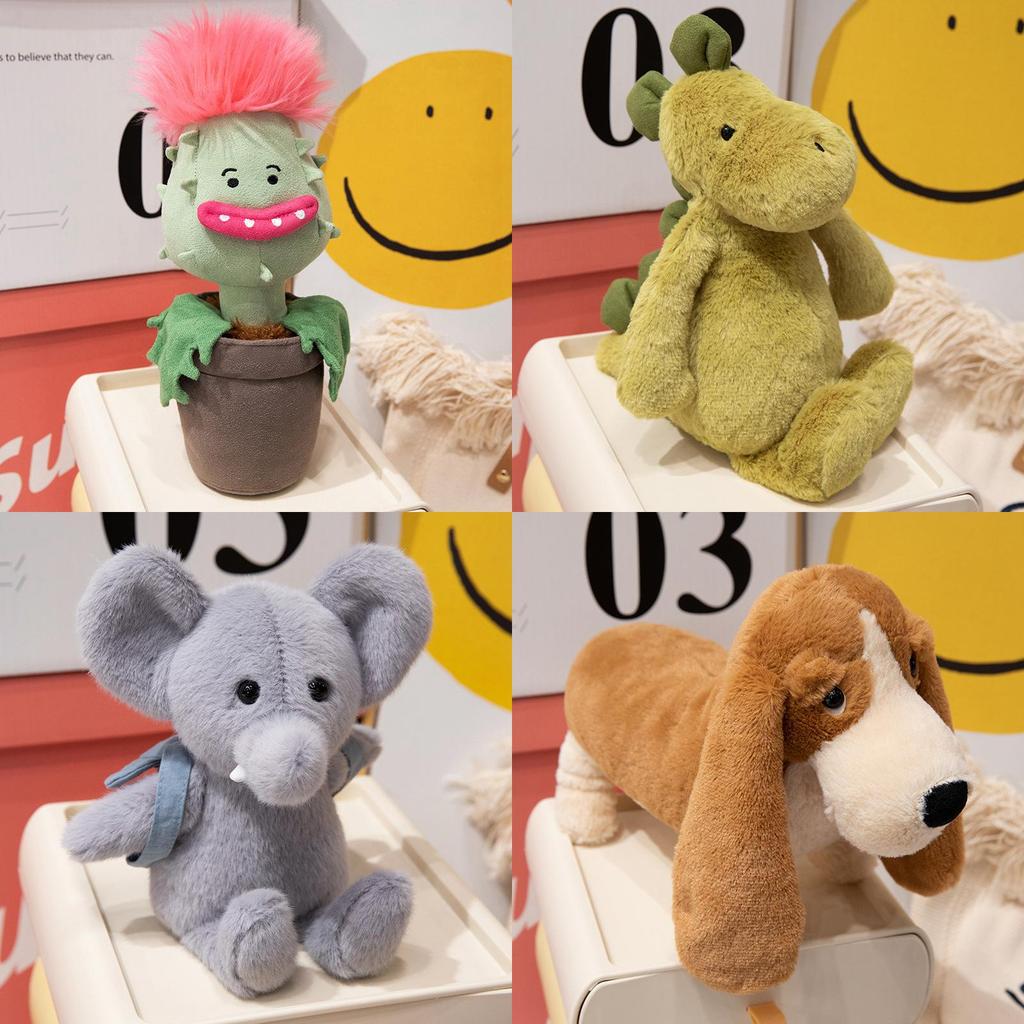 Dinosaur Elephant Cannibal Flower Plush Toy For Kids Gifts And Kids Room Decor
